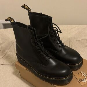 Dr. Martens Black Leather Men’s  Boots